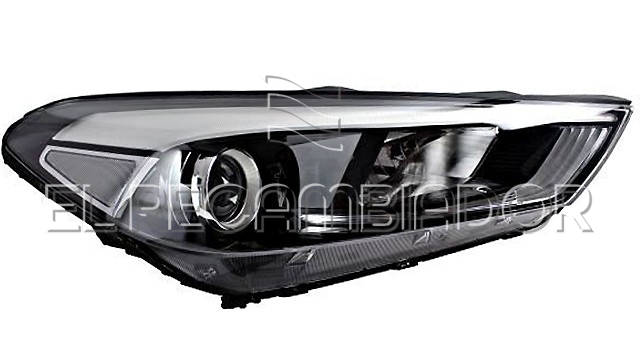 HEADLAMP Right side (passenger) HYUNDAI TUCSON (15-20) - 11396512