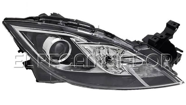 HEADLAMP Right side (passenger) MAZDA 6 (07-09) 4 Ptas. Sedán / 5 Ptas. Hatchback - 11484102