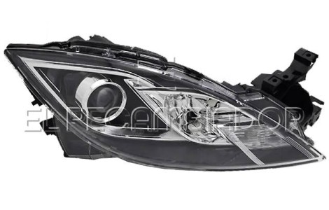 HEADLAMP Right side (passenger) MAZDA 6 (07-09) 4 Ptas. Sedán / 5 Ptas. Hatchback - 11484102