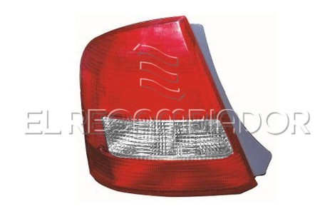 REAR LAMP Left side (driver) MAZDA 323 (98-01) Sedán 4 Ptas. - 16480531