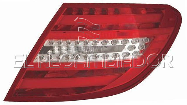 PILOTO TRASERO Lado derecho (acompañante) MERCEDES Clase C W204 (10-14) Berlina 4 Ptas. - 16502502