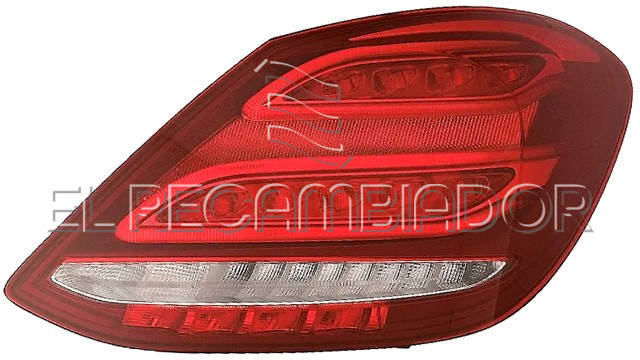 PILOTO TRASERO Lado derecho (acompañante) MERCEDES Clase C W205 (14-18) Berlina 4 Ptas. - 16503232