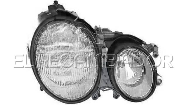 HEADLAMP Right side (passenger) MERCEDES Clase E W210 (99-02) Berlina 4 Ptas. - 11502604