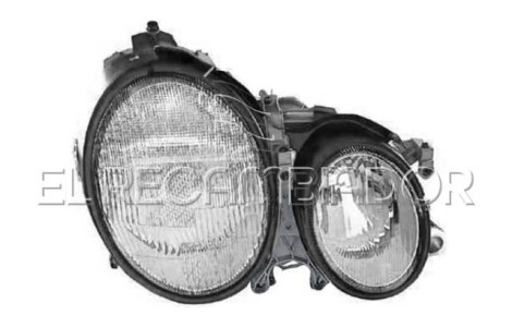 HEADLAMP Right side (passenger) MERCEDES Clase E W210 (99-02) Berlina 4 Ptas. - 11502604