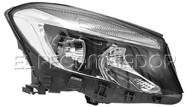 HEADLAMP Right side (passenger) MERCEDES Clase GLA X156 (13-16) - 11806812