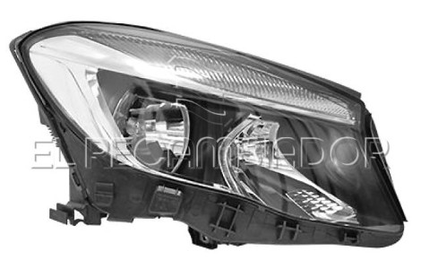 HEADLAMP Right side (passenger) MERCEDES Clase GLA X156 (13-16) - 11806812