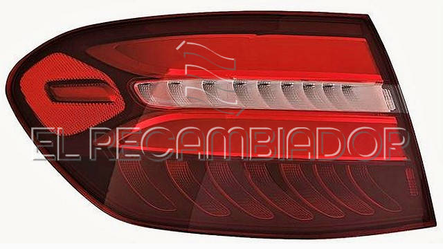 REAR LAMP Left side (driver) MERCEDES Clase GLC X253 (15-) - 16806821