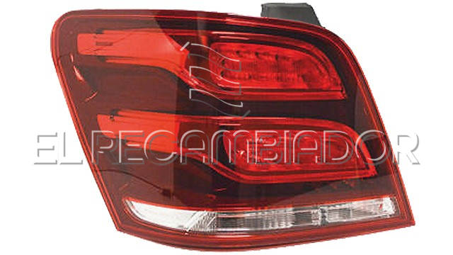 PILOTO TRASERO Lado izquierdo (conductor) MERCEDES Clase GLK X204 (13-15) - 16503111