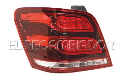PILOTO TRASERO Lado izquierdo (conductor) MERCEDES Clase GLK X204 (13-15) - 16503111