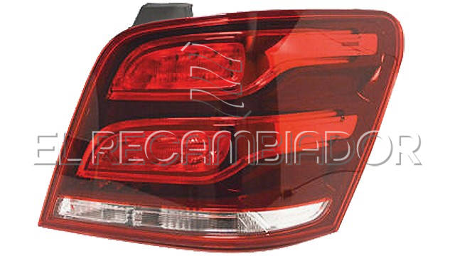 PILOTO TRASERO Lado derecho (acompañante) MERCEDES Clase GLK X204 (13-15) - 16503112