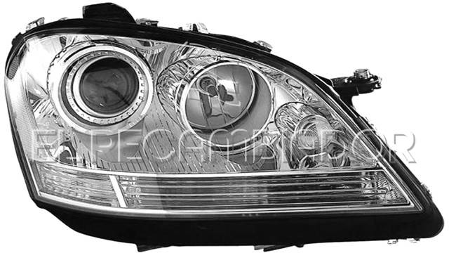 HEADLAMP Right side (passenger) MERCEDES Clase M W164 (05-08) - 11504102