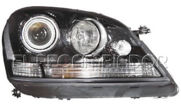 HEADLAMP Right side (passenger) MERCEDES Clase M W164 (05-08) - 11504112