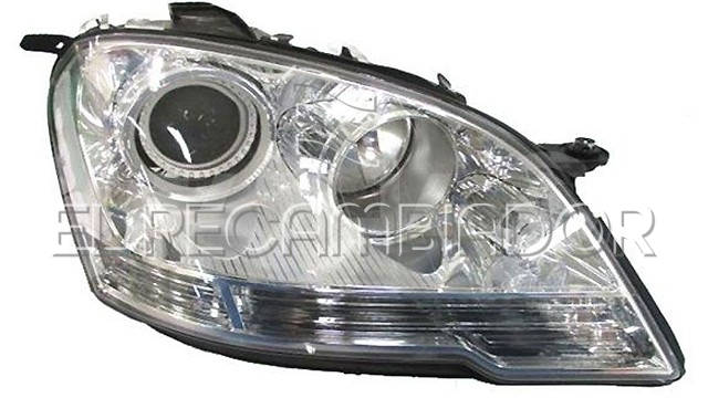 HEADLAMP Right side (passenger) MERCEDES Clase M W164 (08-11) - 11504212