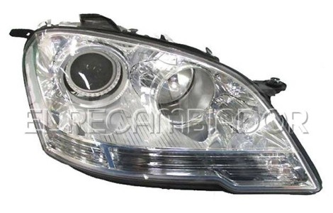 HEADLAMP Right side (passenger) MERCEDES Clase M W164 (08-11) - 11504212