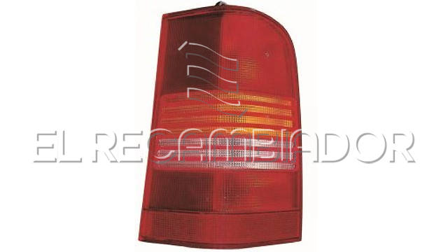 PILOTO TRASERO Lado izquierdo (conductor) MERCEDES Clase V W638 (96-03) - 16508533