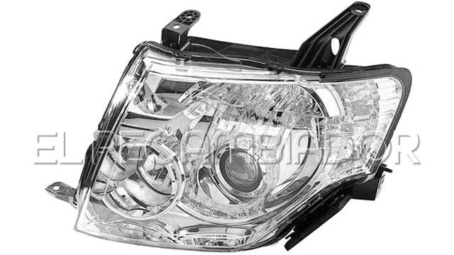 HEADLAMP Left side (driver) MITSUBISHI NEW MONTERO / PAJERO (06-09) 5 Ptas. - 11220101