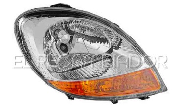 HEADLAMP Right side (passenger) NISSAN KUBISTAR (03-) 2 Portones Tras. - 11806604