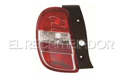 PILOTO TRASERO Lado izquierdo (conductor) NISSAN MICRA (10-14) - 16520831