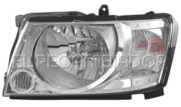 HEADLAMP Left side (driver) NISSAN PATROL GR V Wagon (Y61) / SAFARI (04-10) - 11522501