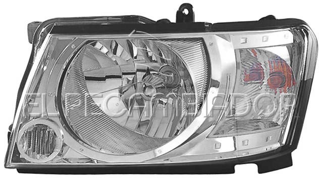 HEADLAMP Left side (driver) NISSAN PATROL GR V Wagon (Y61) / SAFARI (04-10) - 11522501