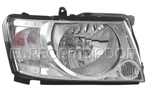 HEADLAMP Right side (passenger) NISSAN PATROL GR V Wagon (Y61) / SAFARI (04-10) - 11522502