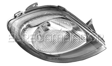 HEADLAMP Right side (passenger) NISSAN PRIMASTAR (01-06) - 11538602