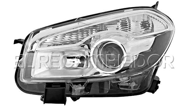 HEADLAMP Left side (driver) NISSAN QASHQAI (10-14) - 11529103