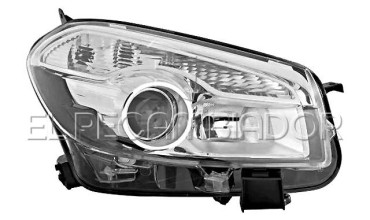 HEADLAMP Right side (passenger) NISSAN QASHQAI (10-14) - 11529104