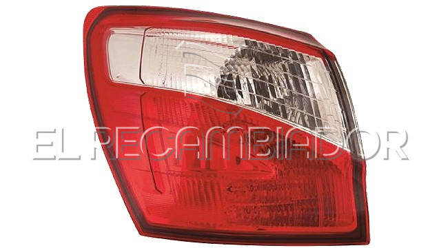 REAR LAMP Left side (driver) NISSAN QASHQAI (10-14) - 16529033