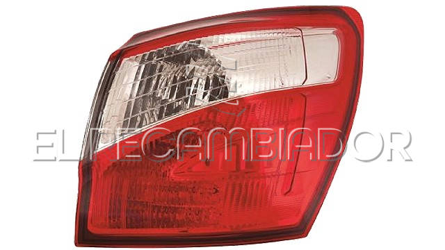 REAR LAMP Right side (passenger) NISSAN QASHQAI (10-14) - 16529034