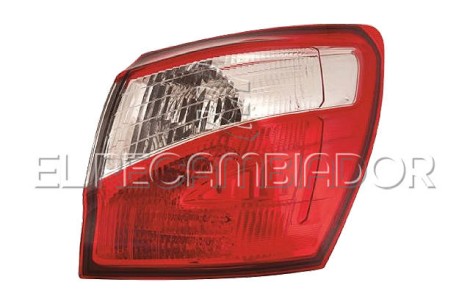 REAR LAMP Right side (passenger) NISSAN QASHQAI (10-14) - 16529034