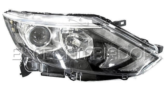 HEADLAMP Right side (passenger) NISSAN QASHQAI (14-17) - 11529202