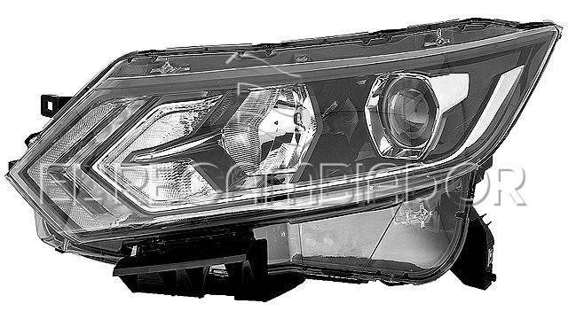 HEADLAMP Left side (driver) NISSAN QASHQAI (17-) - 11529211