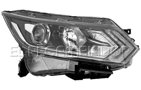 HEADLAMP Right side (passenger) NISSAN QASHQAI (17-) - 11529212