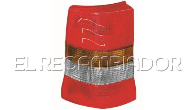 PILOTO TRASERO Lado izquierdo (conductor) OPEL ASTRA F (94-98) Caravan - Familiar - 16533121