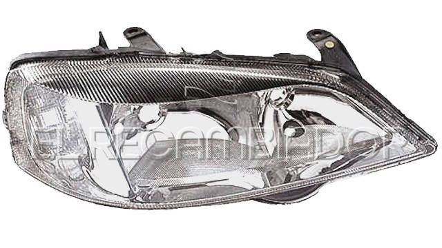 FARO PRINCIPAL Lado derecho (acompañante) OPEL ASTRA G (98-04) 3 Ptas. / 5 Ptas. - 11533202