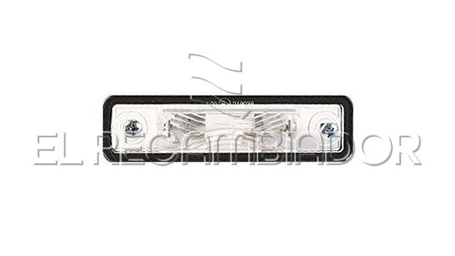 LUZ DE MATRICULA Lado izquierdo - Lado derecho (reversible) OPEL ASTRA G (98-04) 3 Ptas. / 5 Ptas. - 17533009