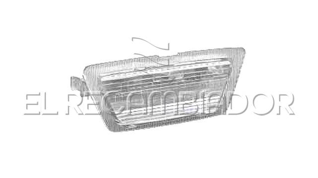 LUZ DE MATRICULA Lado izquierdo - Lado derecho (reversible) OPEL ASTRA G (98-04) 3 Ptas. / 5 Ptas. - 17533019