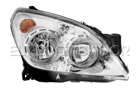 HEADLAMP Right side (passenger) OPEL ASTRA H (07-09) GTC 3 Ptas. - 11533502
