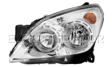 HEADLAMP Left side (driver) OPEL ASTRA H (07-09) 4 Ptas. - 11533501