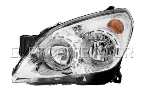 HEADLAMP Left side (driver) OPEL ASTRA H (07-09) 4 Ptas. - 11533501