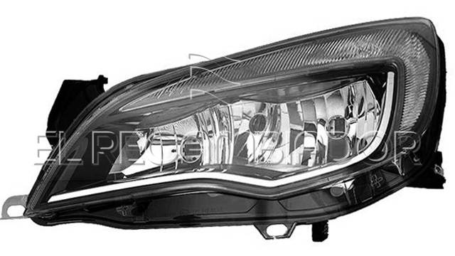 HEADLAMP Left side (driver) OPEL ASTRA J (09-15) 5 Ptas. - 11622001