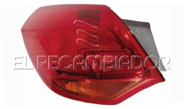 REAR LAMP Left side (driver) OPEL ASTRA J (09-15) 5 Ptas. - 16533631