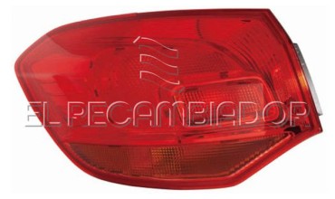 REAR LAMP Left side (driver) OPEL ASTRA J (09-15) Sports Tourer - Familiar - 16533605