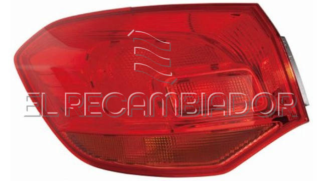 REAR LAMP Left side (driver) OPEL ASTRA J (09-15) Sports Tourer - Familiar - 16533605