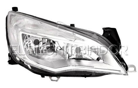 HEADLAMP Right side (passenger) OPEL ASTRA J (12-15) 4 Ptas. Sedán - 11533612