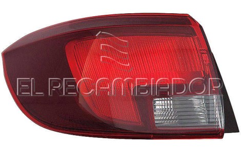 REAR LAMP Left side (driver) OPEL ASTRA K (15-22) Sports Tourer - Familiar - 16533653