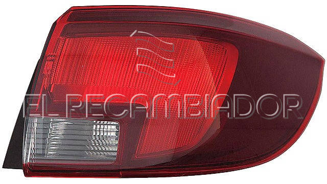 REAR LAMP Right side (passenger) OPEL ASTRA K (15-22) Sports Tourer - Familiar - 16533654