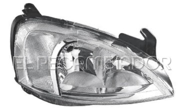 FARO PRINCIPAL Lado derecho (acompañante) OPEL CORSA C (00-02) - 11531302