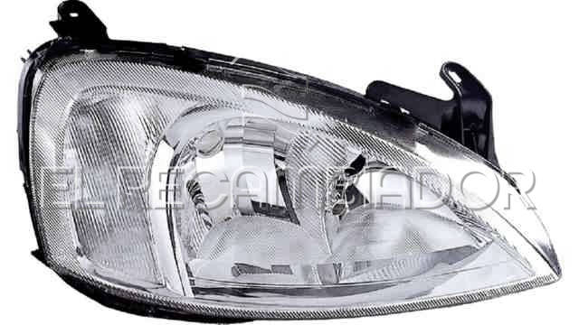 FARO PRINCIPAL Lado derecho (acompañante) OPEL CORSA C (00-02) - 11531306